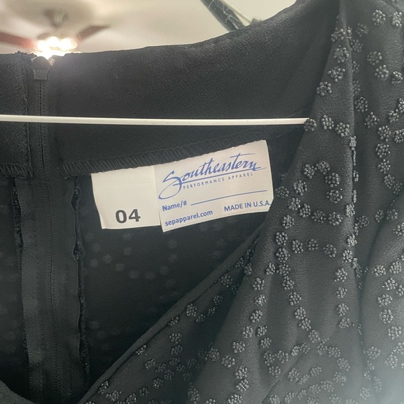 black choir dress - Picture 3 of 4